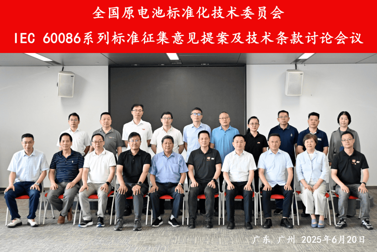 Tiger Head Successfully Hosts IEC 60086 Standards Discussion,  Advancing China's Role in International Battery Standards